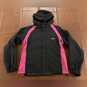 Coleman Women’s Pink Black Windbreaker Jacket - Size Small